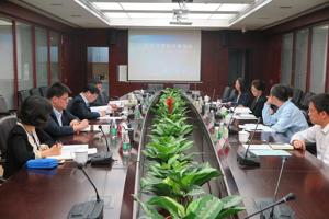 袁庆副会长兼秘书长会见美国管理会计师协会亚太区白俊江等一行