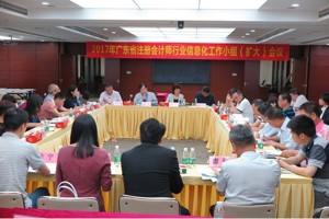 在新起点上推动我省行业信息化工作再创新局——省注协同步直播中注协第二十期专题（视频）讲座并召开2017年广东省注册会计师行业信息化工作小组（扩大）会议